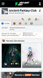 Mobile Screenshot of ancient-fantasy-club.deviantart.com