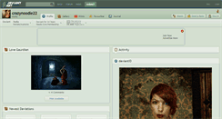 Desktop Screenshot of crazynoodle22.deviantart.com