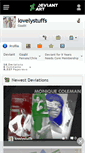 Mobile Screenshot of lovelystuffs.deviantart.com