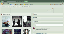 Desktop Screenshot of chocochick.deviantart.com