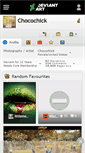 Mobile Screenshot of chocochick.deviantart.com