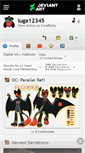 Mobile Screenshot of luga12345.deviantart.com