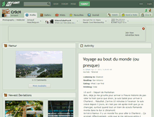 Tablet Screenshot of cr0ch.deviantart.com