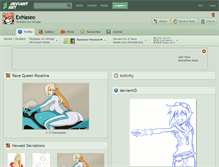 Tablet Screenshot of exhaseo.deviantart.com