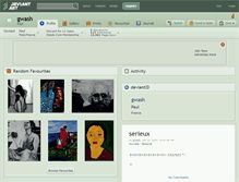 Tablet Screenshot of gwash.deviantart.com