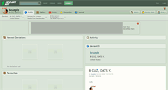 Desktop Screenshot of bcuzplz.deviantart.com