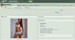 Desktop Screenshot of hawt-thang.deviantart.com