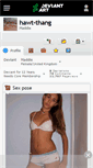 Mobile Screenshot of hawt-thang.deviantart.com