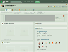 Tablet Screenshot of hugphinbellaplz.deviantart.com