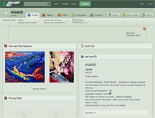 Tablet Screenshot of kila808.deviantart.com