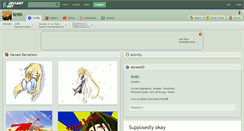 Desktop Screenshot of krith.deviantart.com