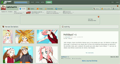 Desktop Screenshot of natichan94.deviantart.com