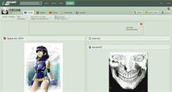 Desktop Screenshot of iceo208.deviantart.com