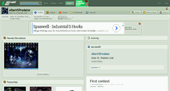 Desktop Screenshot of alianvspredator.deviantart.com