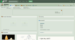 Desktop Screenshot of plusone.deviantart.com