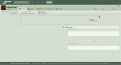 Desktop Screenshot of iclarekrual.deviantart.com