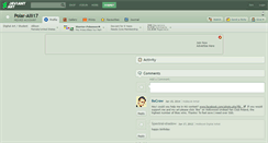 Desktop Screenshot of polar-alli17.deviantart.com