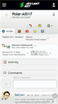 Mobile Screenshot of polar-alli17.deviantart.com