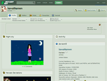 Tablet Screenshot of kawaiikareen.deviantart.com