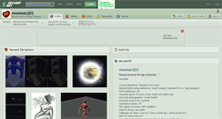 Desktop Screenshot of monmon202.deviantart.com
