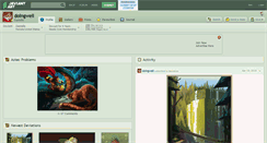 Desktop Screenshot of doingwell.deviantart.com