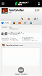 Mobile Screenshot of femfortefan.deviantart.com