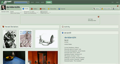 Desktop Screenshot of daviddavis206.deviantart.com