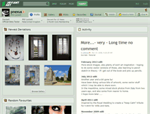 Tablet Screenshot of pnexus.deviantart.com