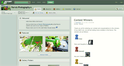 Desktop Screenshot of parrot-photography.deviantart.com
