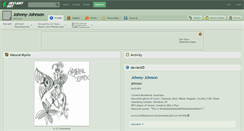 Desktop Screenshot of johnny-johnson.deviantart.com