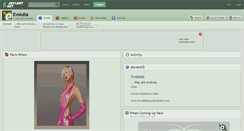 Desktop Screenshot of evolutia.deviantart.com