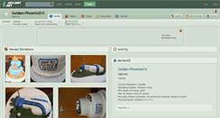 Desktop Screenshot of golden-phoenix0-0.deviantart.com