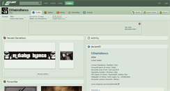 Desktop Screenshot of eldiabloblanco.deviantart.com