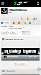 Mobile Screenshot of eldiabloblanco.deviantart.com