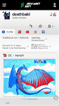 Mobile Screenshot of deathbabi.deviantart.com
