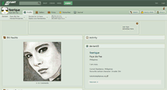 Desktop Screenshot of feerique.deviantart.com