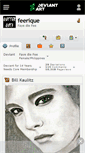 Mobile Screenshot of feerique.deviantart.com