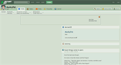 Desktop Screenshot of munkypot.deviantart.com