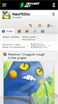 Mobile Screenshot of mauritzius.deviantart.com