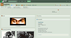 Desktop Screenshot of myydream.deviantart.com