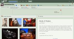 Desktop Screenshot of charlottehawkins.deviantart.com
