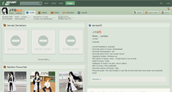 Desktop Screenshot of j-t-d.deviantart.com