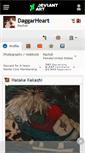 Mobile Screenshot of daggarheart.deviantart.com