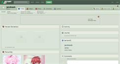 Desktop Screenshot of jandrasek.deviantart.com