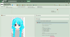 Desktop Screenshot of kyaniuchiha.deviantart.com