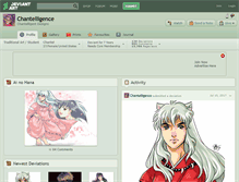 Tablet Screenshot of chantelligence.deviantart.com