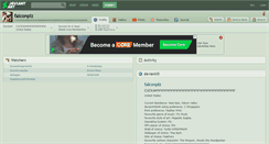 Desktop Screenshot of falconplz.deviantart.com