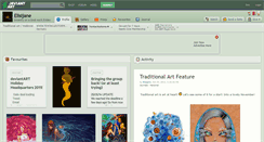 Desktop Screenshot of elisijane.deviantart.com