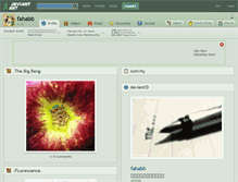 Tablet Screenshot of fahabb.deviantart.com
