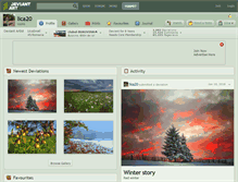 Tablet Screenshot of lica20.deviantart.com